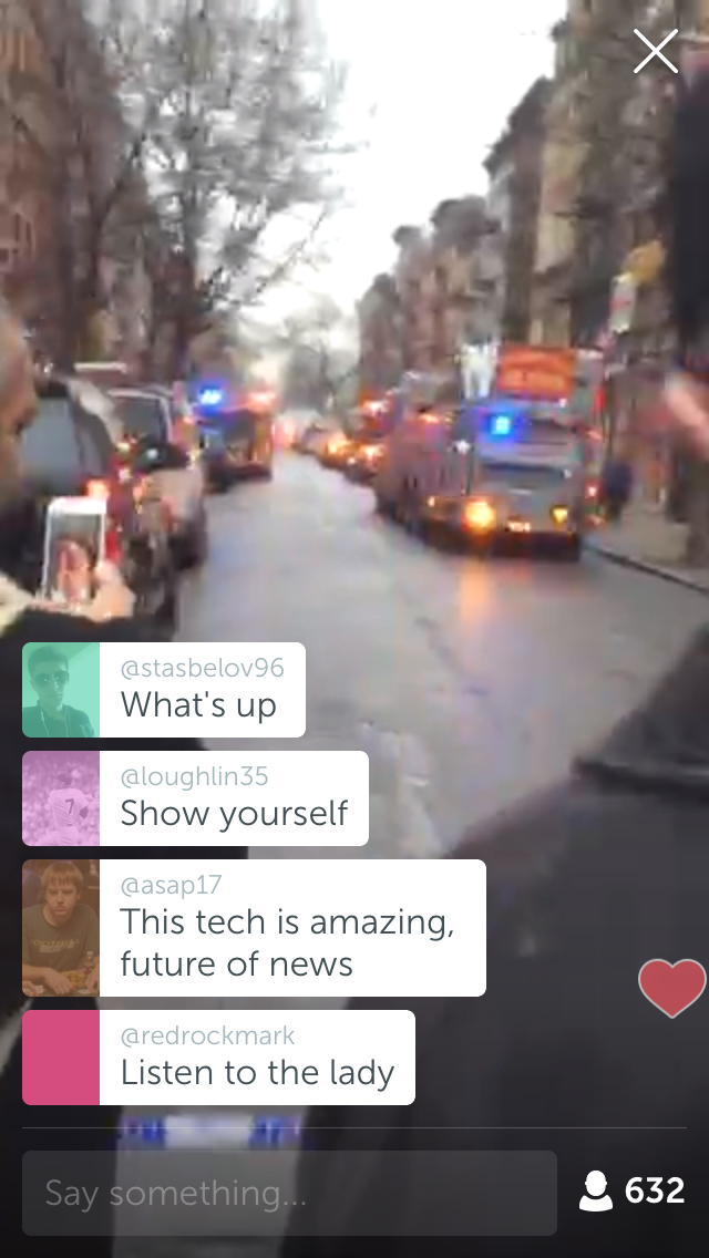 Breaking News with Periscope