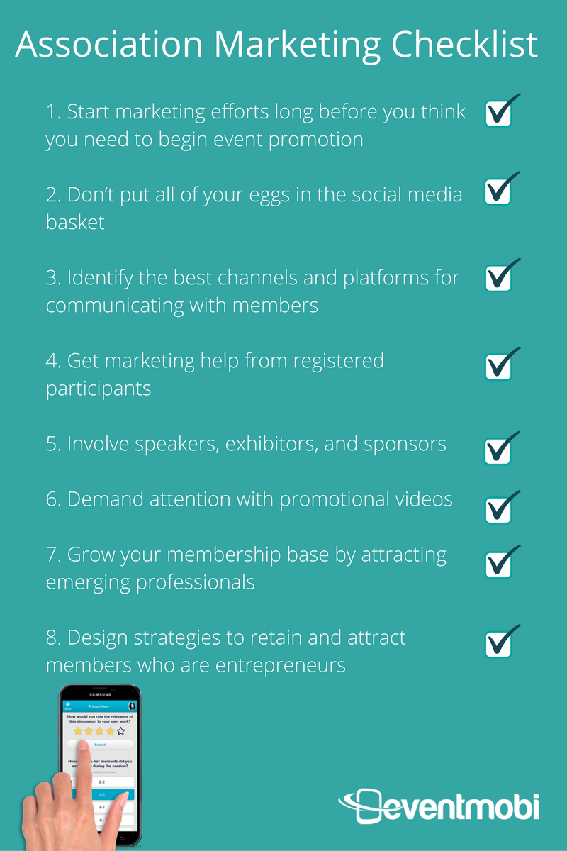 Association Event marketing Checklist