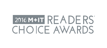The logo for the MandT Award 2017 that EventMobi won