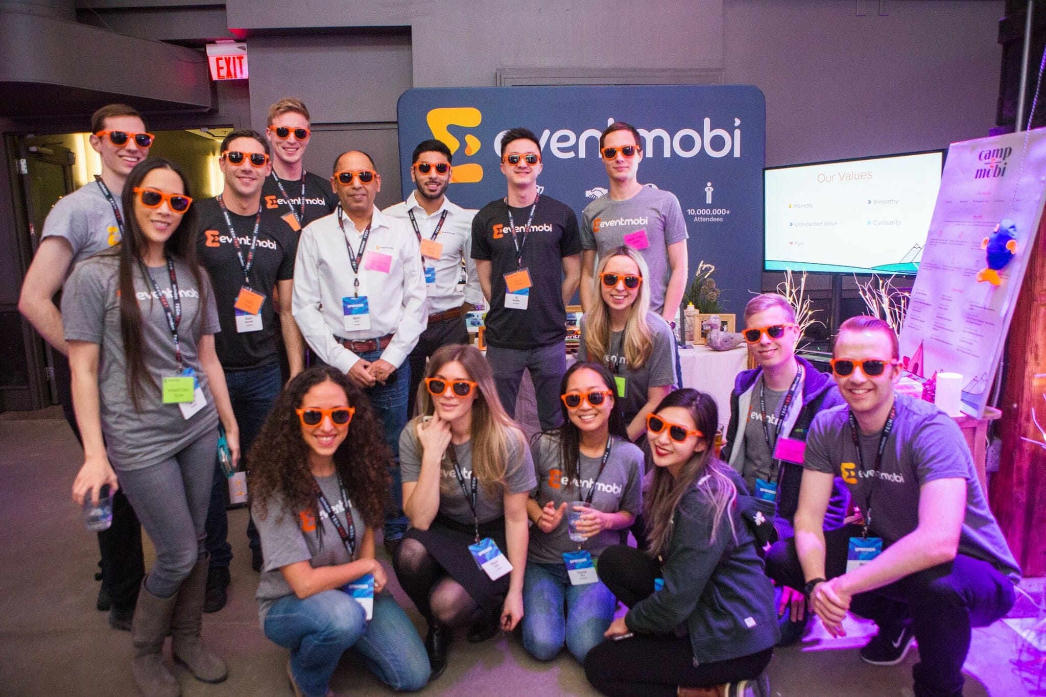 Team EventMobi at TechVibes