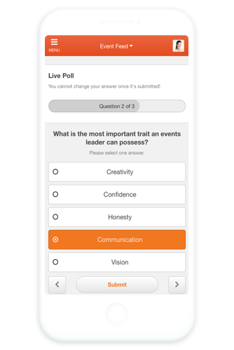 Event App Live Poll
