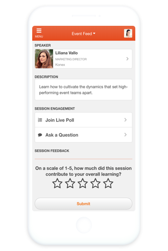 Event Session Participation Polls Surveys