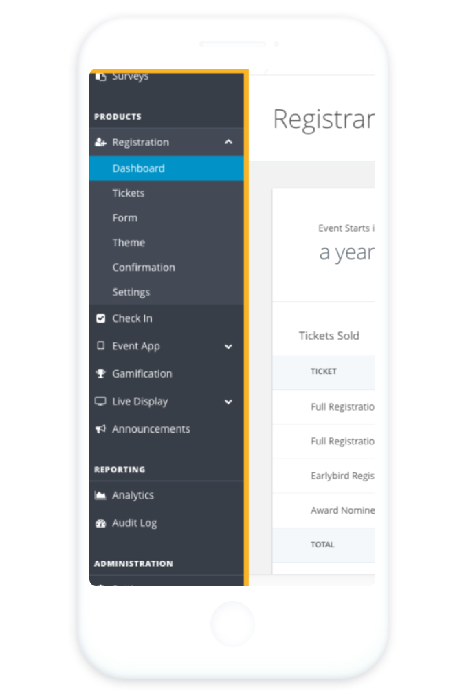 Event App Registration - Seamless Integration - More