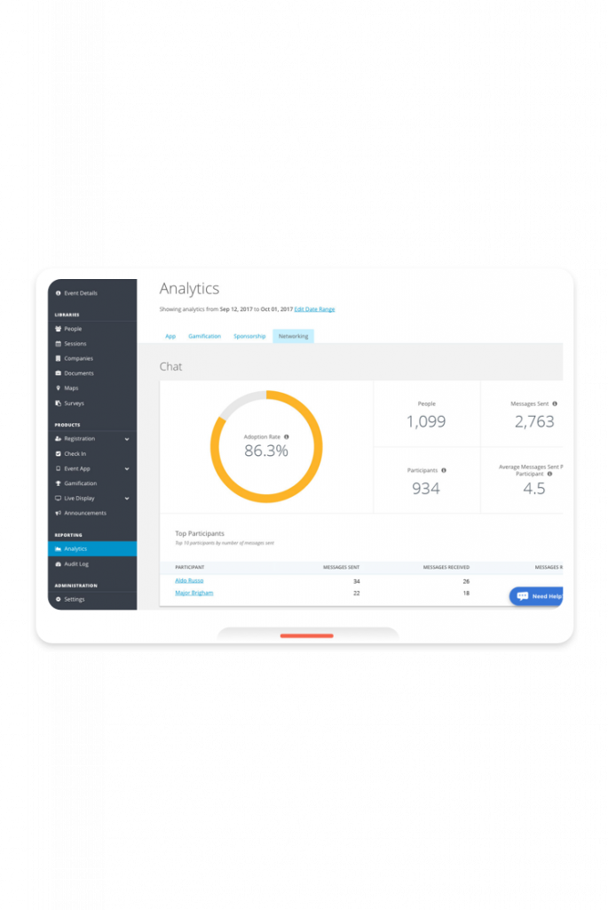 Event App Reporting - On Demand - More