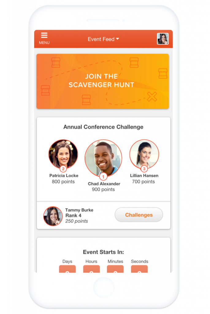Event Gamification Rangliste – EventMobi