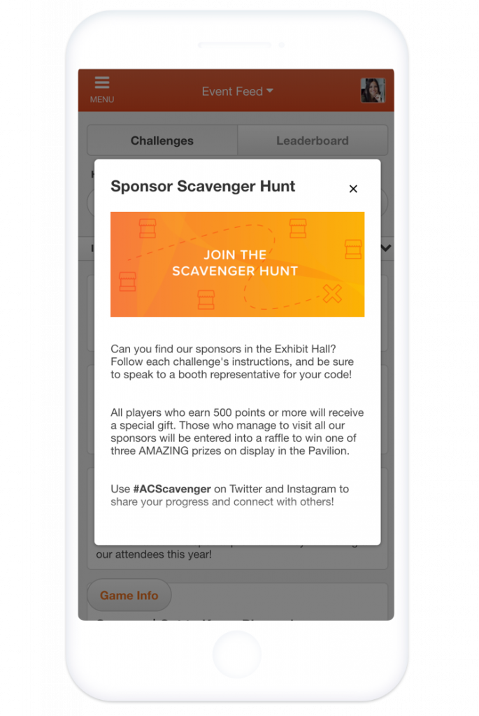 Event Gamification – Benachrichtigungen Event-App – EventMobi