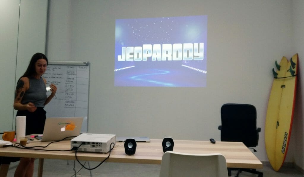 EventMobi Team Retreat Jeopardy