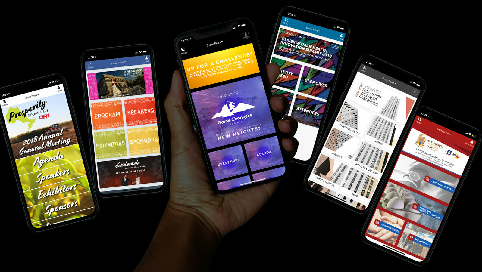 best event app designs