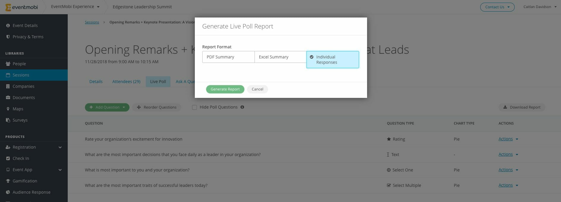 EventMobi event app survey results