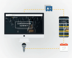 Registration and event app data sharing