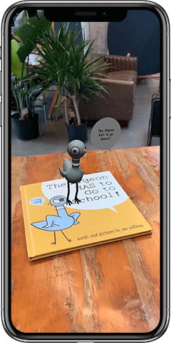 animated content for augment reality at live events