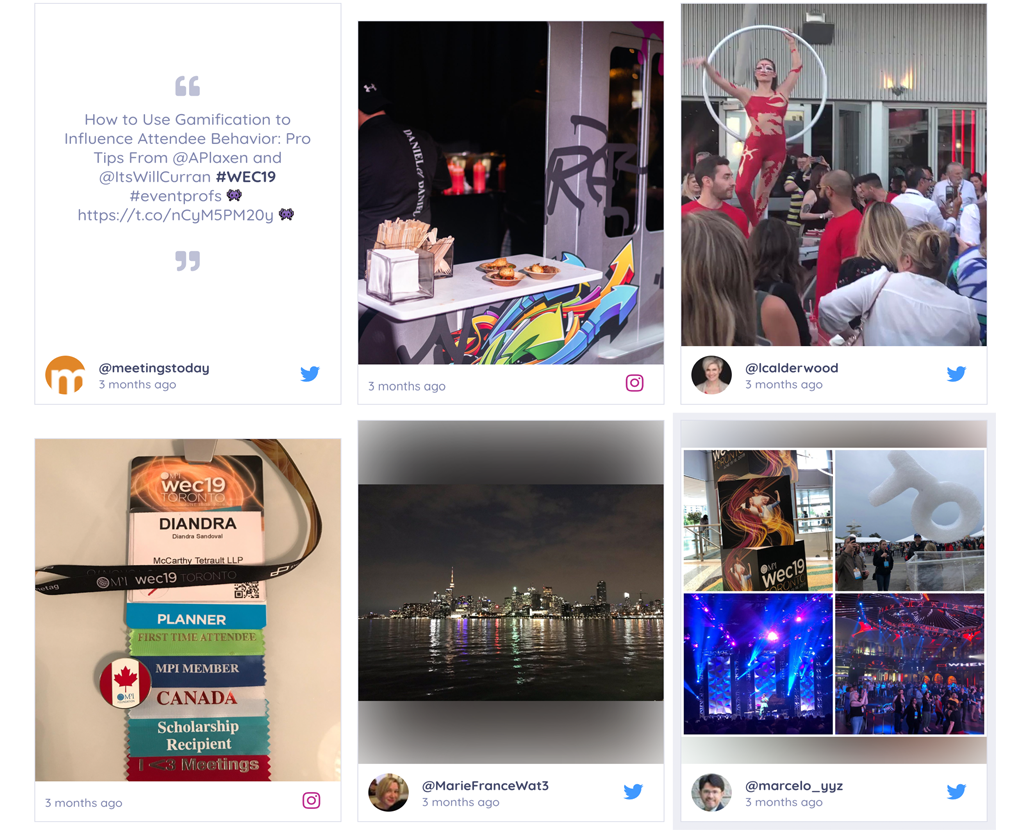 Social Media Wall