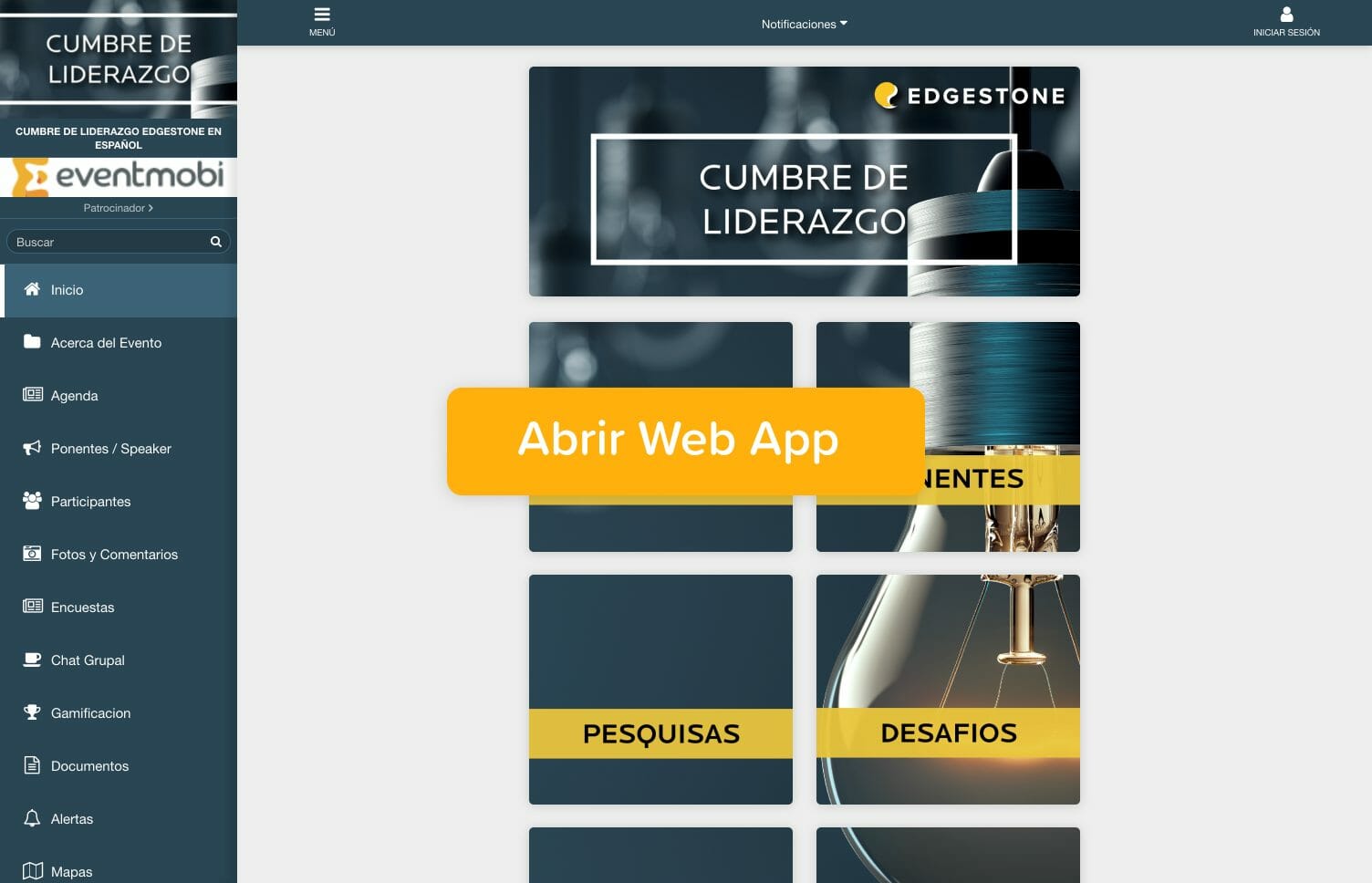 Abrir Web App