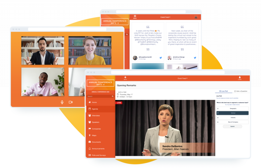 Virtueller Kongress, Konferenz, Messe oder Schulung: Mit EventMobi planen Sie Ihre virtuelle Veranstaltung