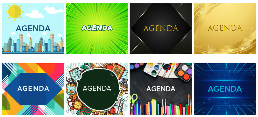 Choose from our selection of home screen widgets to match your event theme