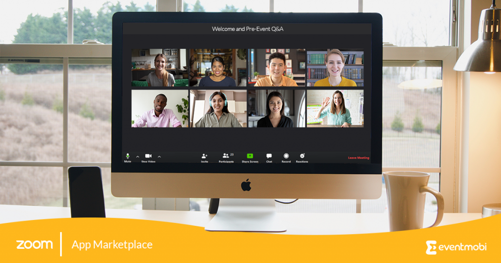 Run interactive virtual conferences with EventMobi and Zoom!