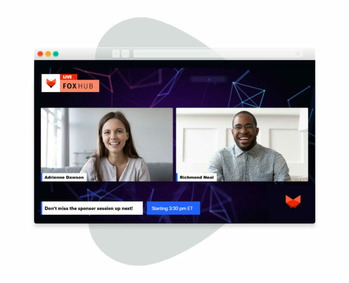 Unsere Livestreaming Plattform setzt Ihre Event Sponsoren in Szene