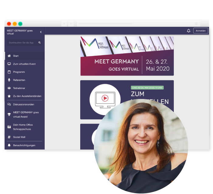 MEET Germany goes virtual: Virtuelle Events Beispiele