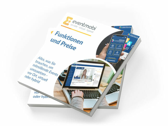 Ein EventMobi-Feature- und Preisbuch