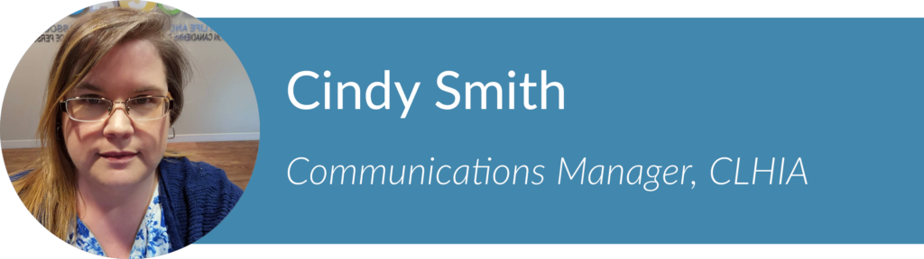 Professional headshot of Cindy Smith, CLHIA's Communications Manager.