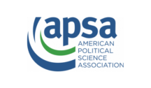 The logo for the American Political Science Association, an organization that has benefitted from EventMobi’s association event management software.