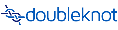 The logo for Doubleknot, a nonprofit event registration software