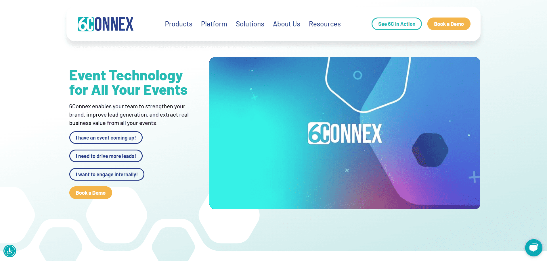 6Connex's homepage