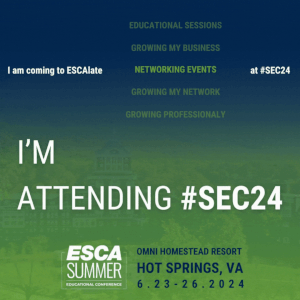 ESCA Summer Annual Conference ESCA Summer Annual Conference