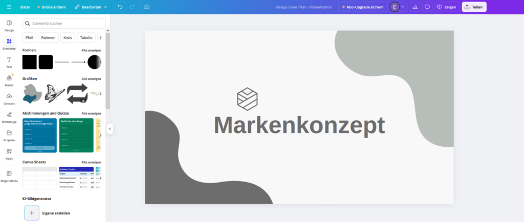 Canva Screenshot