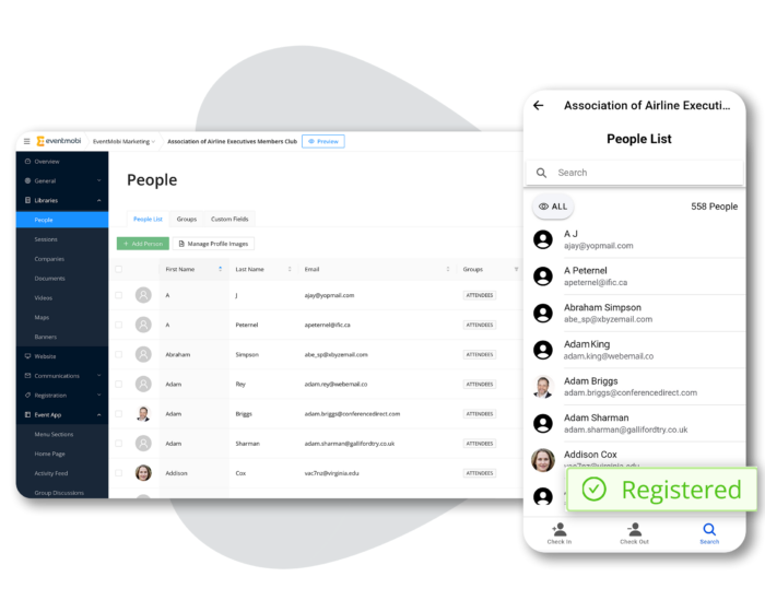 Financial Services Event Management Software | EventMobi