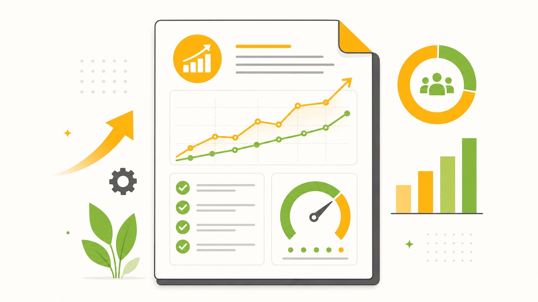 Post-event sponsor ROI report showing engagement metrics, deliverable fulfillment, and lead quality data