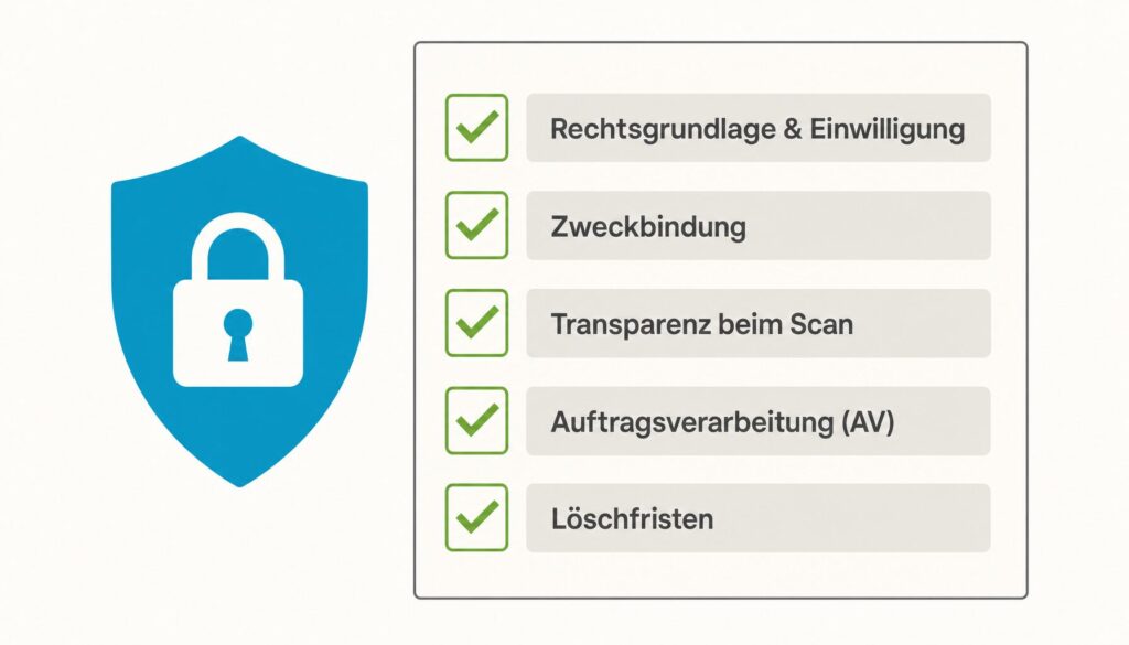 DSGVO bei Event-Badges